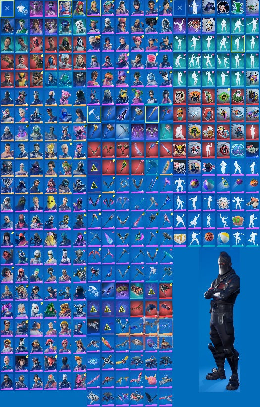 Full Access | 228 Outfits | Black Knight | The Reaper | Ragnarok | Mako