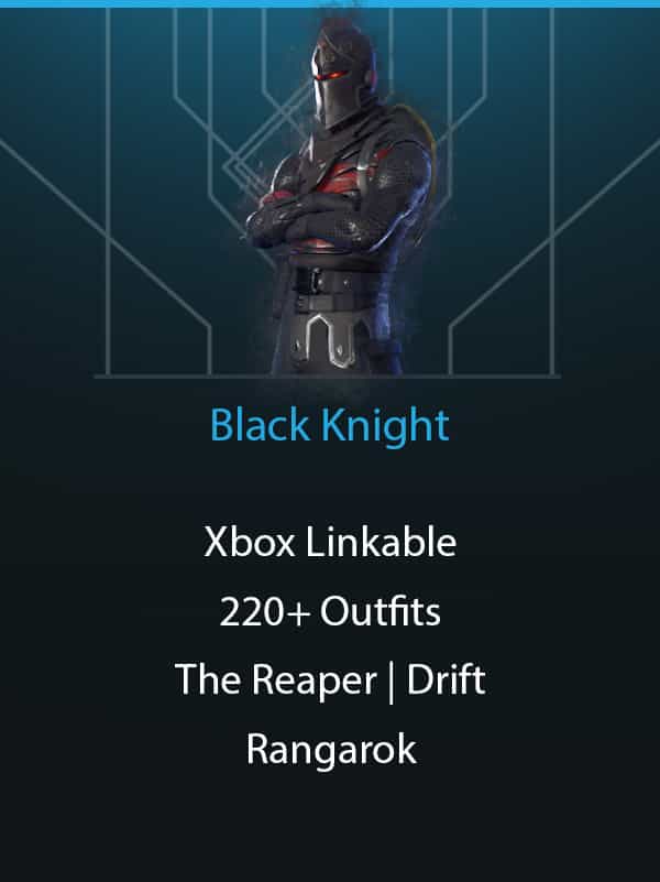 Full Access | 228 Outfits | Black Knight | The Reaper | Ragnarok | Mako
