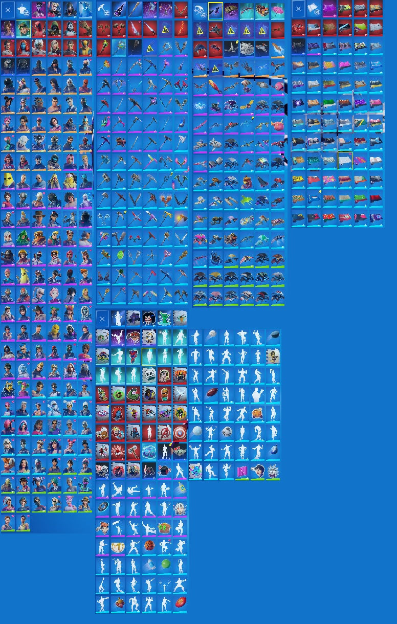 162 Outfits | Black Knight | Omega Fully Unlocked | Xbox Linkable
