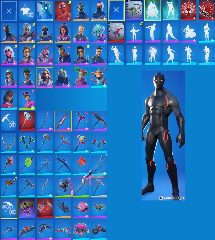 Omega | 24 Skins | Xbox and PSN Linkable