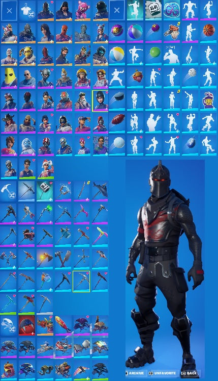 Black Knight | Xbox Linkable | 40+ Skins | The Reaper | Drift and Ragnarok Fully Unlocked