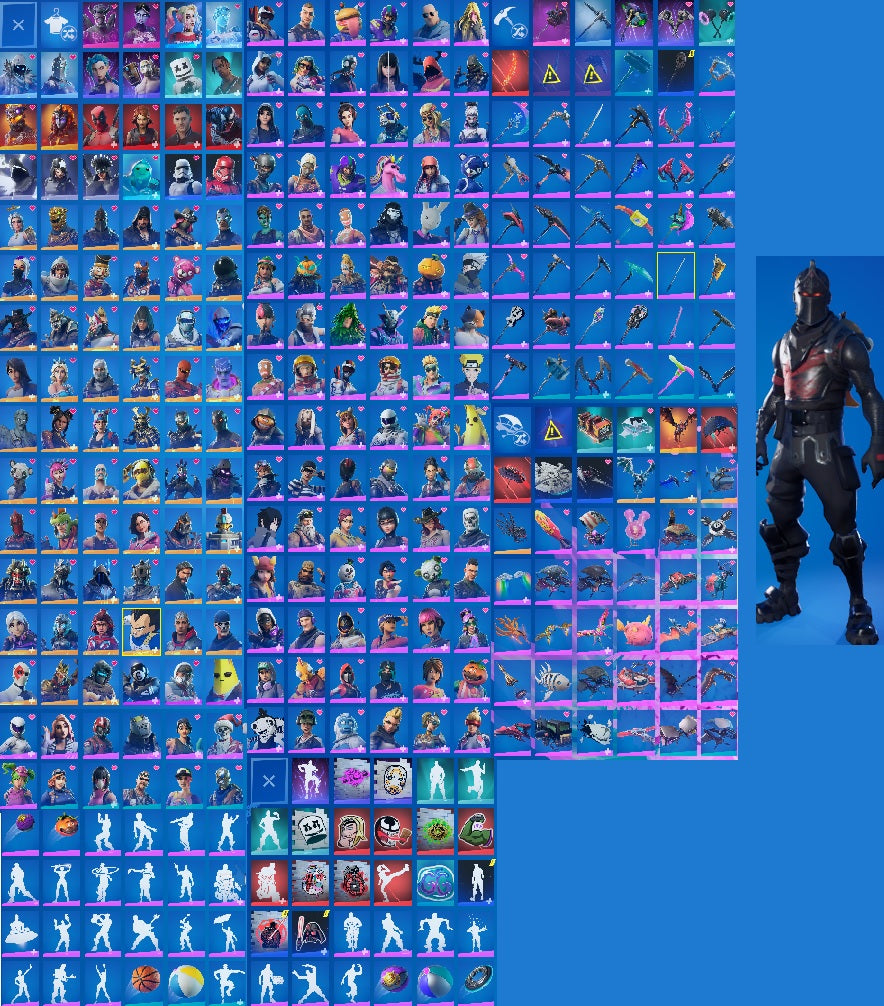 Black Knight | 250+ Skins | The Reaper | Omega (Fully Unlocked) | Drift (Fully Unlocked)