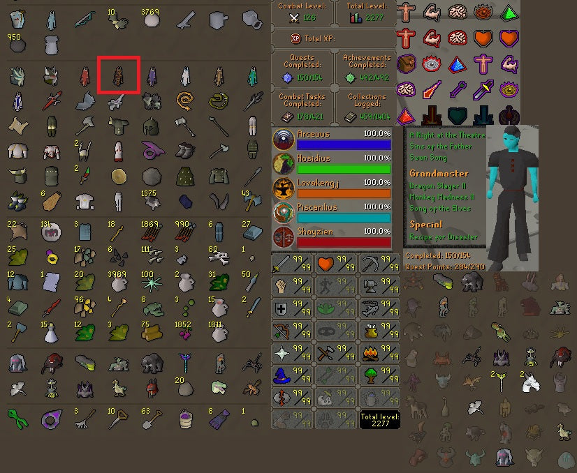INFERNAL MAX | Total Skill 2277 | 12/12 Elite Diary | Huge Pet Collection!