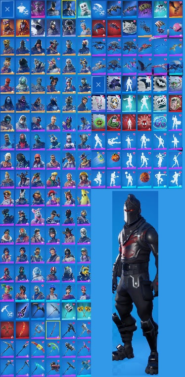 Black Knight | 110+ Outfits | Xbox Linkable | The Reaper | Drift (Fully Unlocked)
