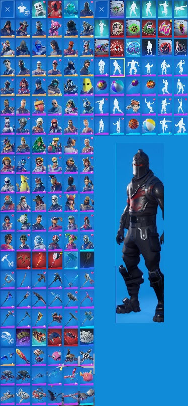 Black Knight | 89 Outfits | Xbox Linkable | The Reaper | Omega | Drift