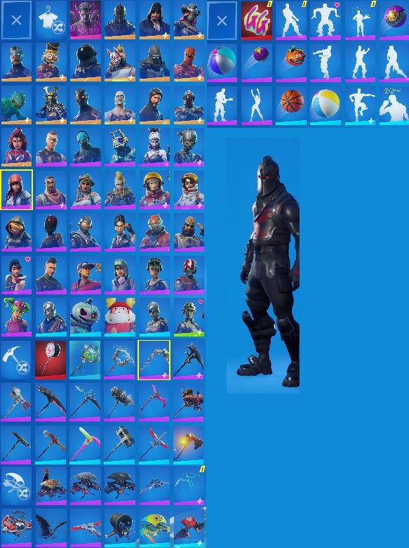 Email Access | 42 Outfits | Black Knight | The Reaper | Xbox and PSN Linkable