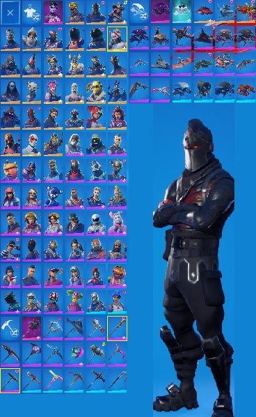 Black Knight | 75 Outfits | The Reaper | Omega | Drift | Ragnarok