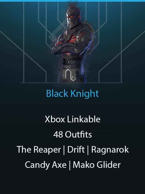 Black Knight | The Reaper | Drift | Ragnarok | Candy Axe | Mako