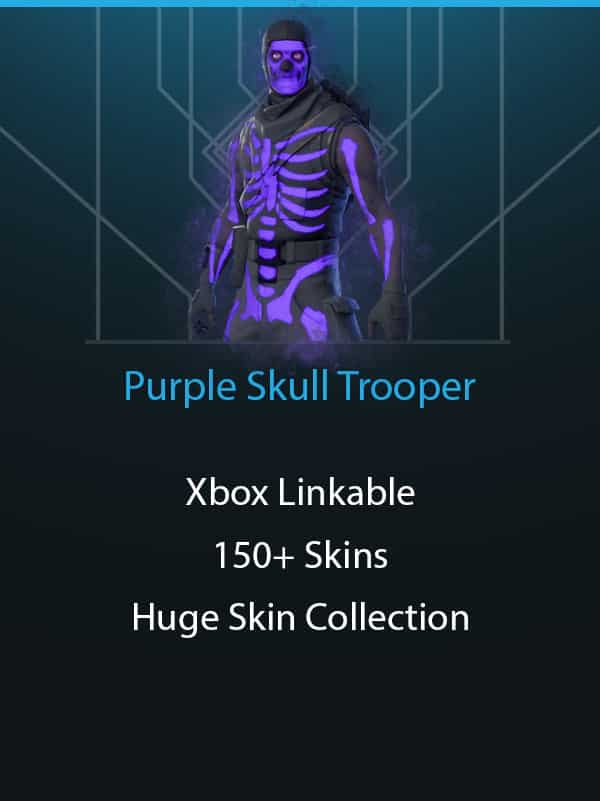 Purple Skull Trooper | Xbox Linkable | Mako | Dark Red Knight | OG Skins