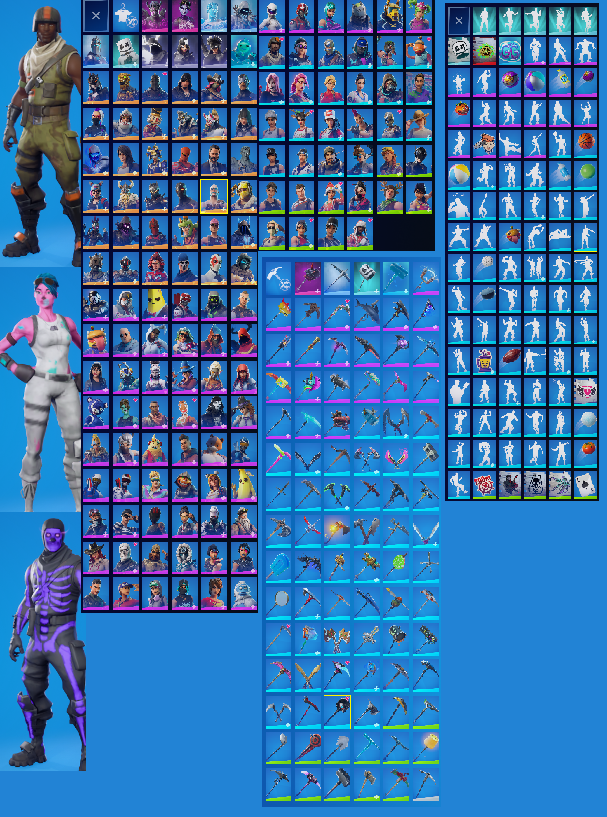 Aerial Assault Trooper | All Consoles Linkable | Pink Ghoul Trooper | Purple Skull Trooper