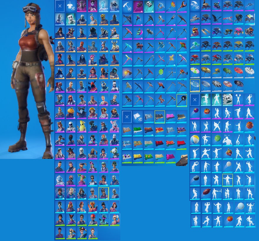 Renegade Raider | 100+ Skins | PS4/5 Linkable | Black Knight | Omega