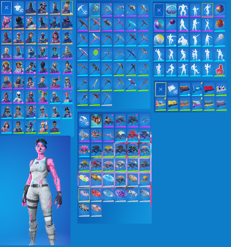 Pink Ghoul Trooper | Playstation Linkable | Black Knight | The Reaper | Omega | Candy Axe