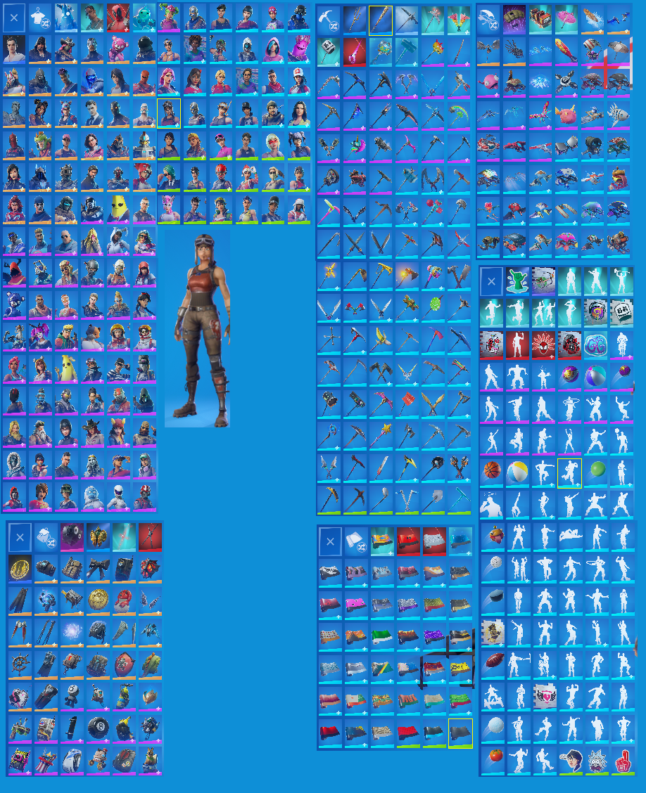 OG Renegade Raider | PSN Linkable | The Reaper | Mako Glider | 130+ Skins