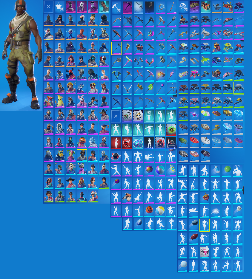 Aerial Assault Trooper | PSN Linkable | 80+ Skins | Black Knight | Travis Scott