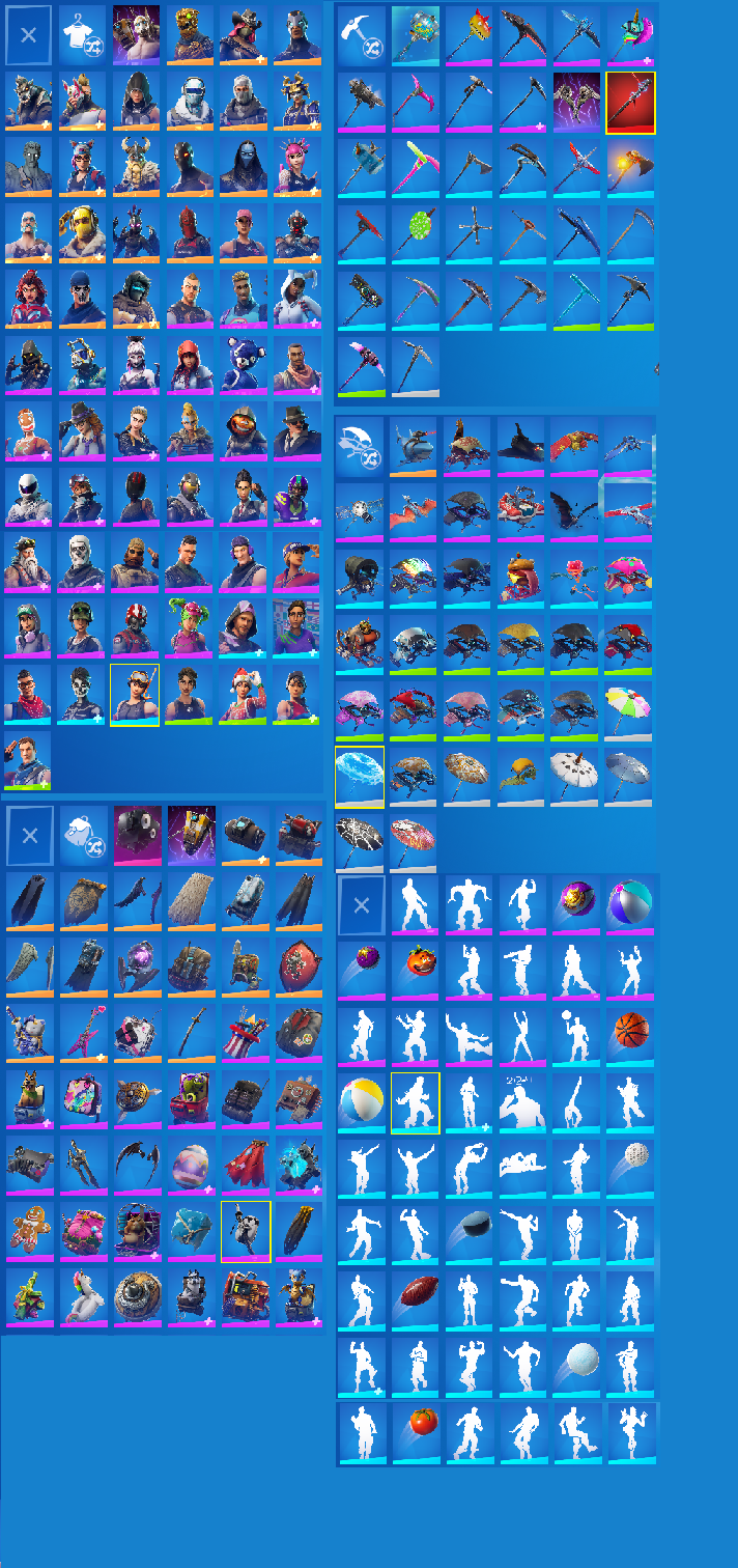 Purple Skull Trooper | 65 Skins | Omega | Ragnarok | Drift | Battle Hound
