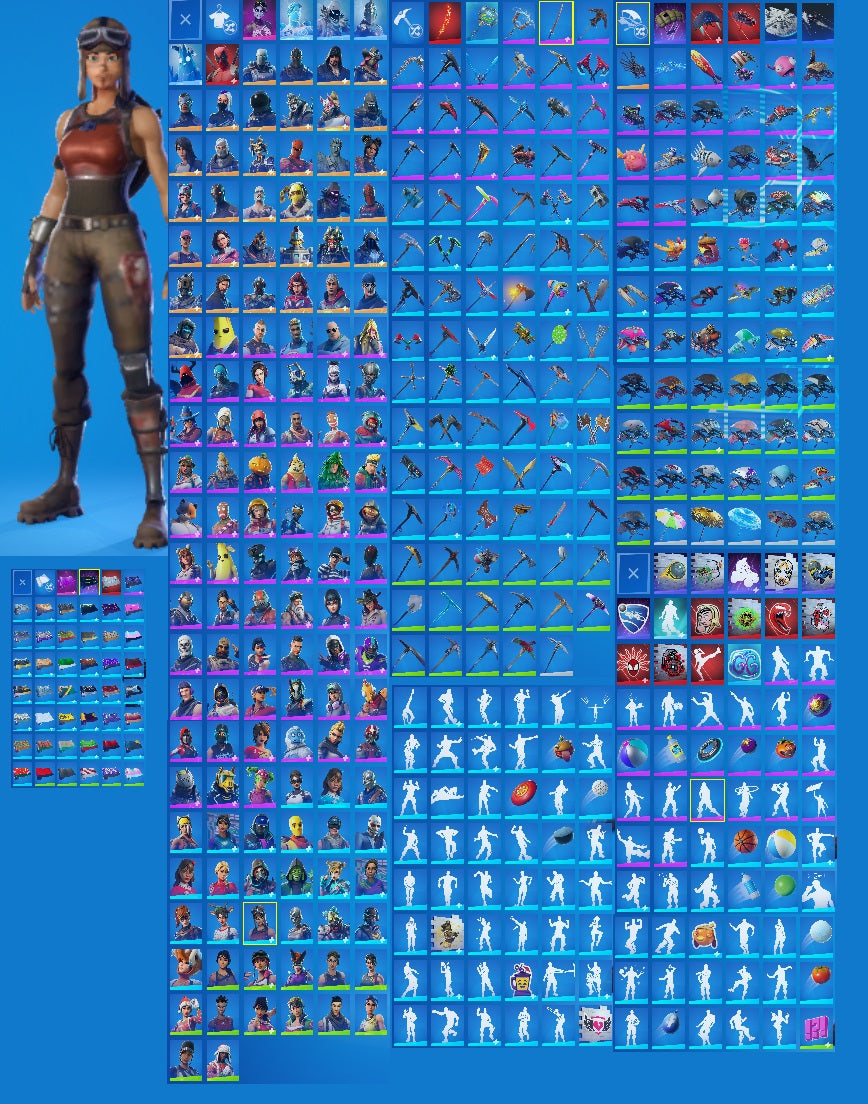 Renegade Raider | Xbox Linkable | 100+ Skins | Black Knight | Omega and Drift Fully Unlocked