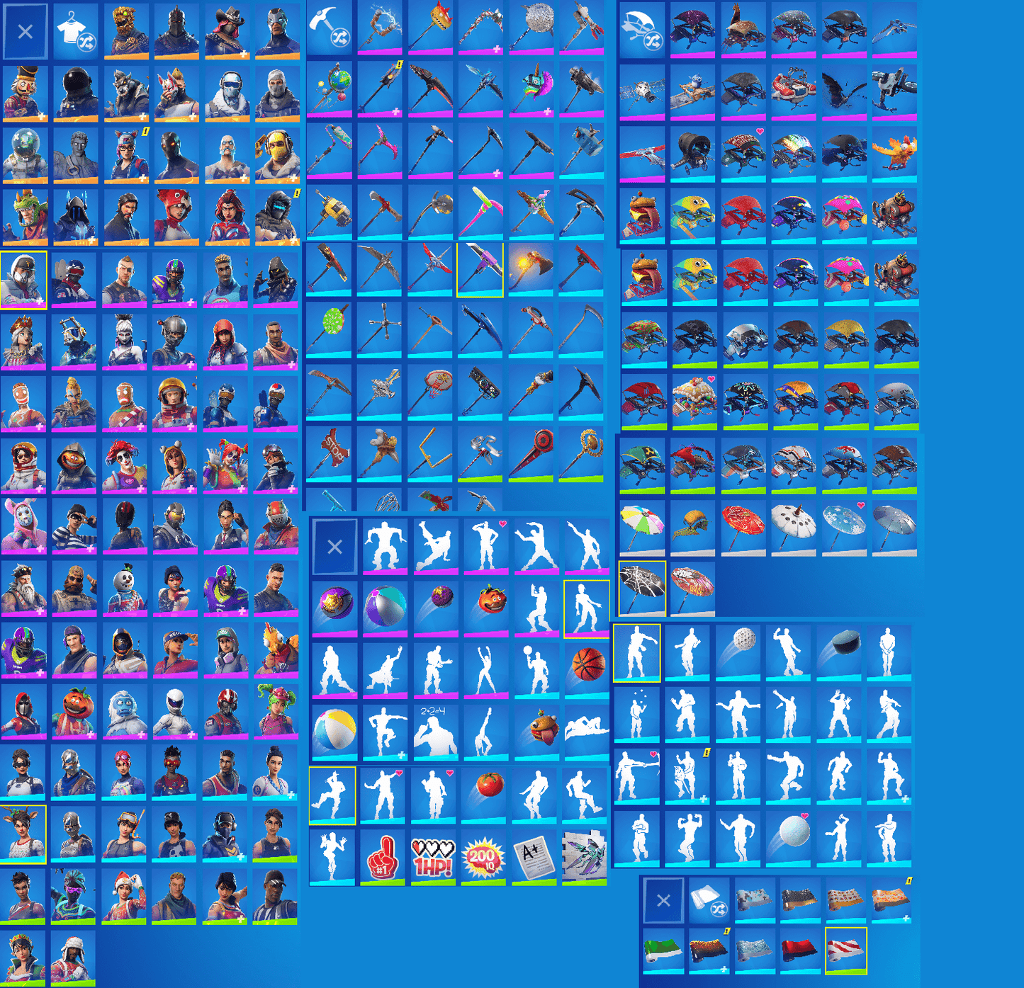 Black Knight | Reaper | Fully Unlocked Omega | Fully Unlocked Drift | Mako