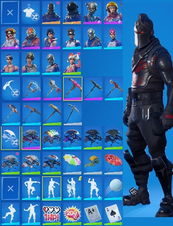 Black Knight | 14 Outfits | All Console Linkable | Mako Glider