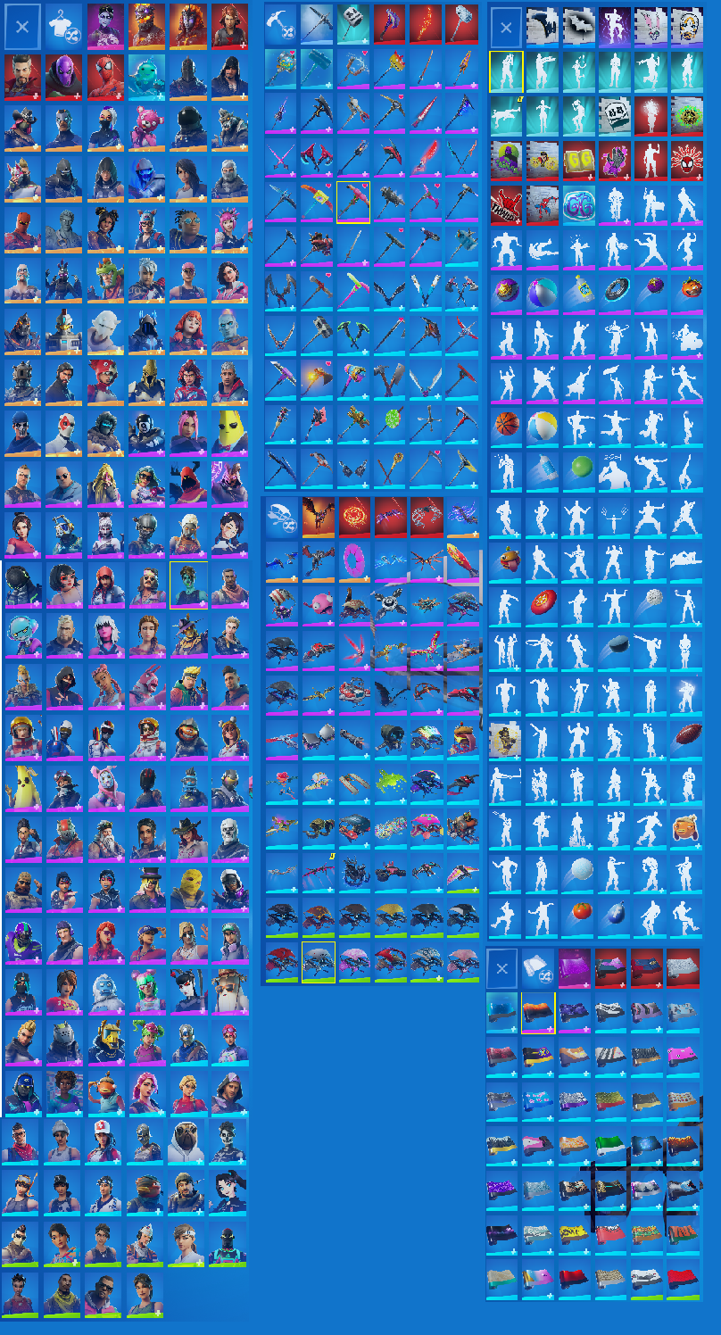 Pink Ghoul Trooper | 150 Outfits | Xbox and PSN LInkable | Black Knight | The Reaper