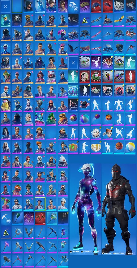 Black Knight | 100+ Skins | Mako Glider | The Reaper | Omega | Drift