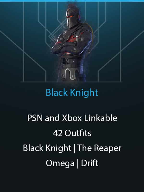 Email Access | 42 Outfits | Black Knight | The Reaper | Xbox and PSN Linkable