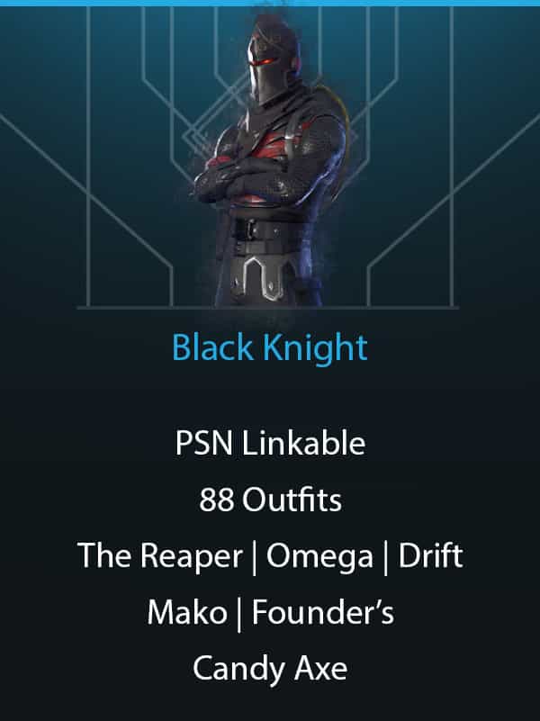 Black Knight | The Reaper | 88 Outfits | Omega | Drift | Candy Axe | Mako
