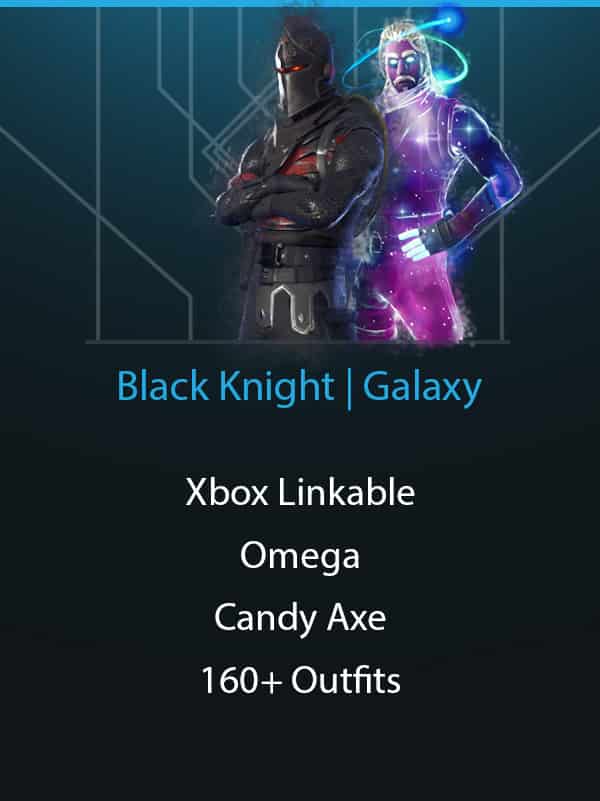 Galaxy | Black Knight | Xbox Linkable | 160 Outfits | Omega | Candy Axe