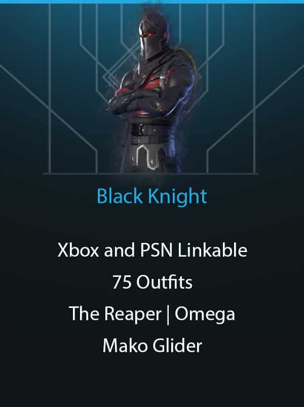 Black Knight | 75 Outfits | The Reaper | Omega | Drift | Ragnarok