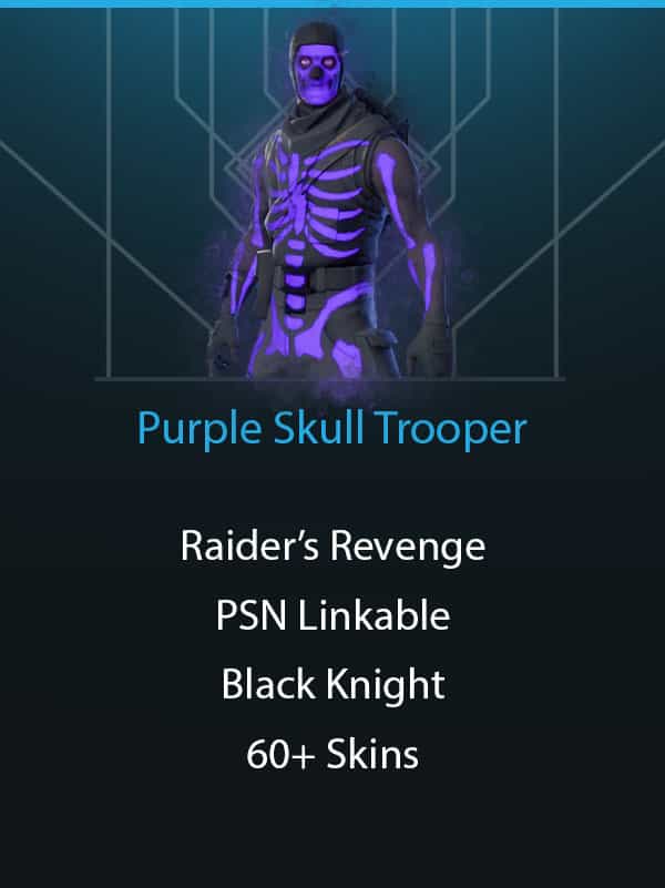 OG Purple Skull | OG Raider's Revenge Pick | 60+ Skins | Black Knight