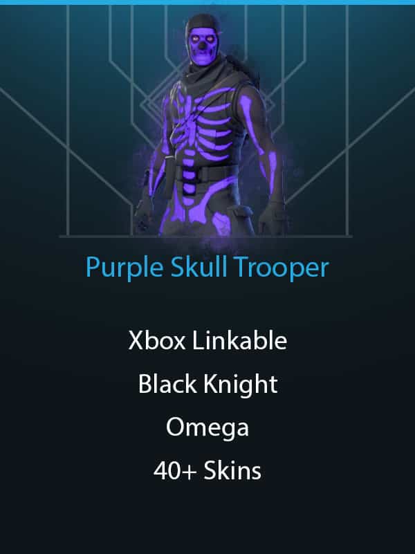 Xbox Linkable | Purple Skull Trooper | Black Knight | Omega | Mako Glider