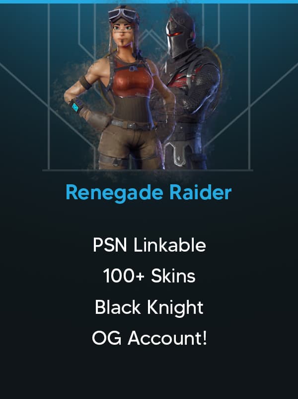 OG Account | Renegade Raider | Black Knight | Omega | Dirft | 150+ Skins
