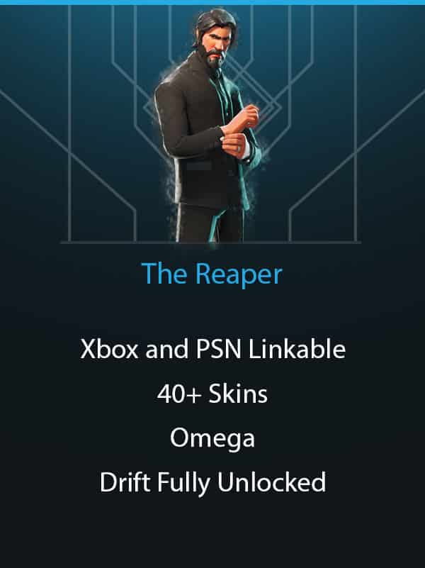 The Reaper | Xbox and PSN Linkable | 40+ Skins | Omega | Drift