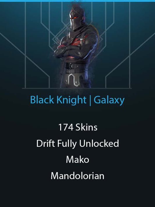 174 Skins | Black Knight | Galaxy | Mako | Drift Fully Unlocked | The Reaper