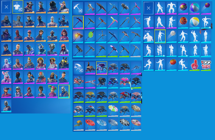 Galaxy Skin | 40 Outfits | The Reaper | Omega | Drift
