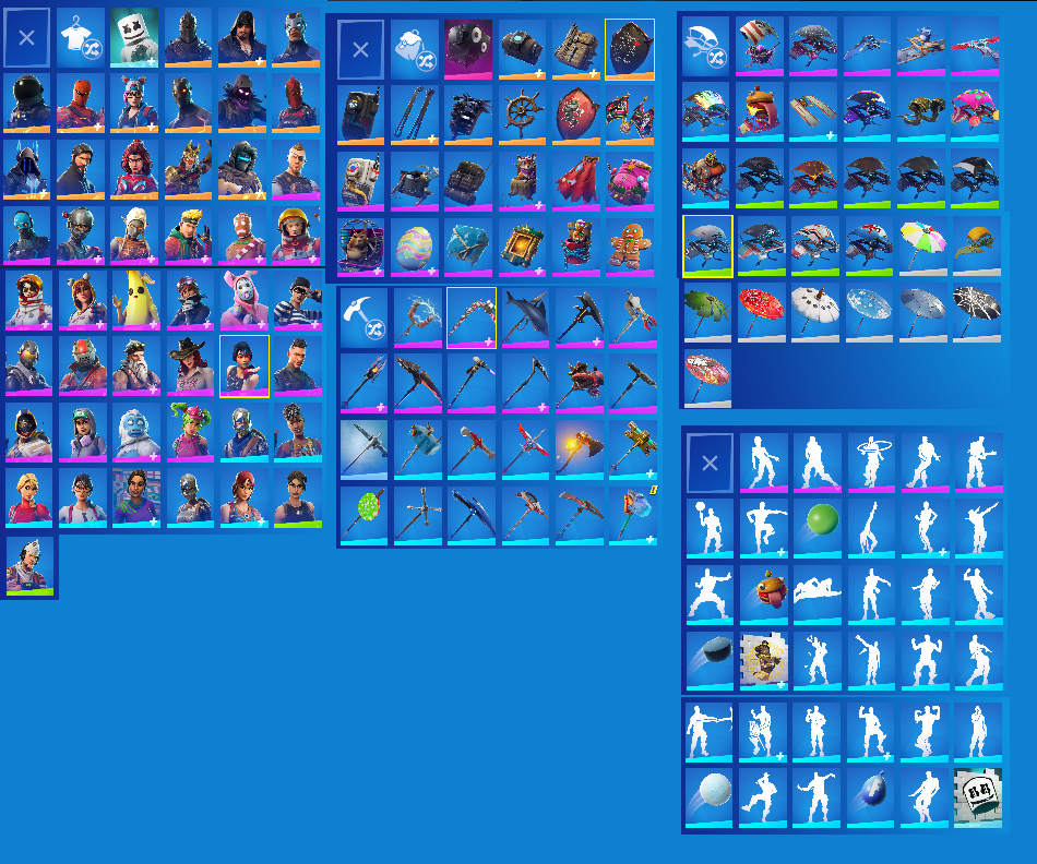 Black Knight | PSN Linkable | 48 Outfits | The Reaper | Omega | AC/DC