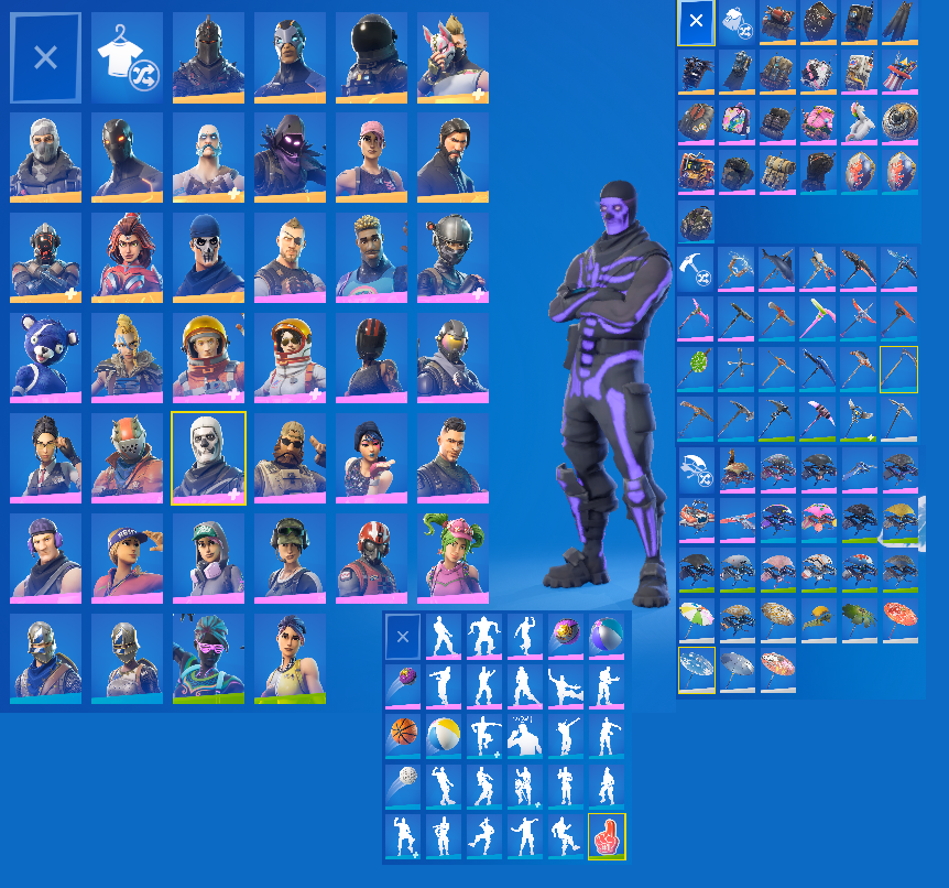 Purple Skull Trooper | Xbox Linkable | The Reaper | Black Knight