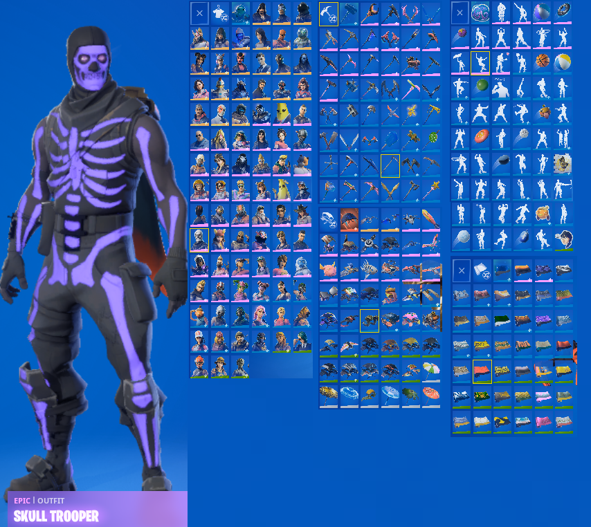 OG Purple Skull Trooper | Omega | Drift Fully Unlocked | 85 Skins