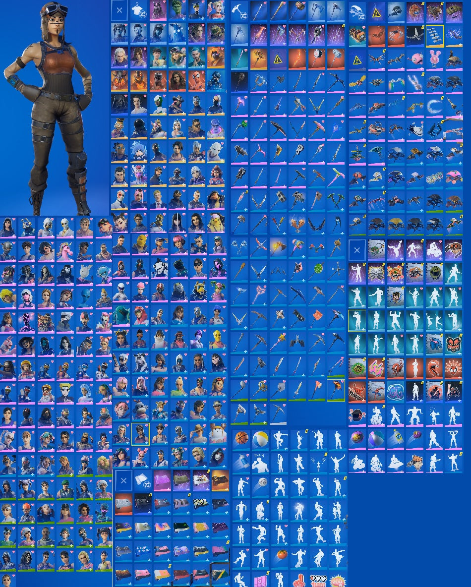 Renegade Raider | 200+ Outfits | AC/DC | All Console Linkable | Omega | Drift